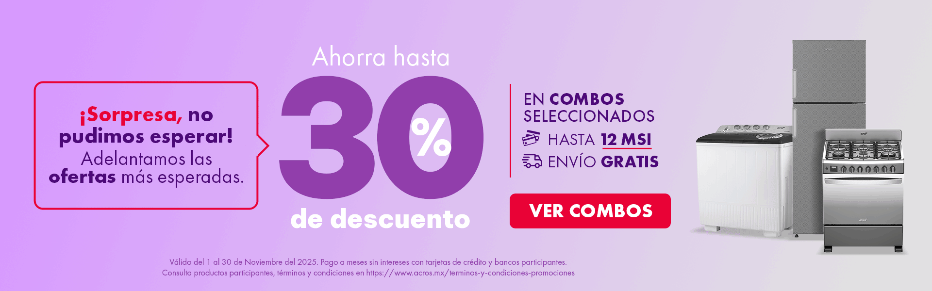 Ofertas Combos